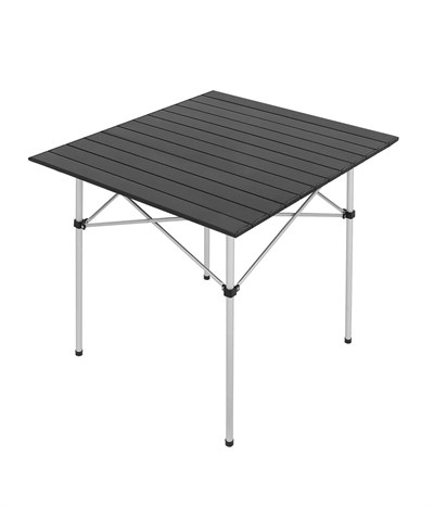 Yek Outdoor 4 Kişilik Alüminyum Kamp Masa Sandalye Seti - Siyah