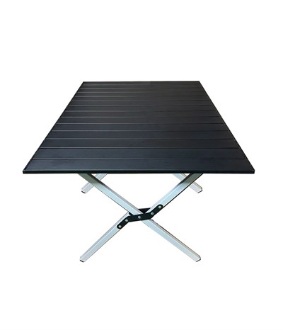 Yek Outdoor 4 Kişilik Kamp Masası ve Sandalye Seti - Siyah