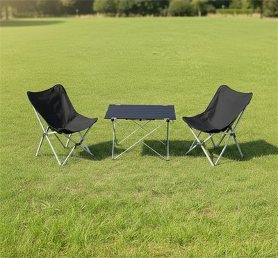 Yek Outdoor Alüminyum 4 Kişilik Kamp Masa & Sandalye Seti