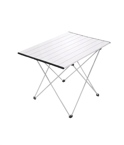 Yek Outdoor Portatif Alüminyum Katlanır Eko Kamp Masası Küçük 56x40x45cm Gri