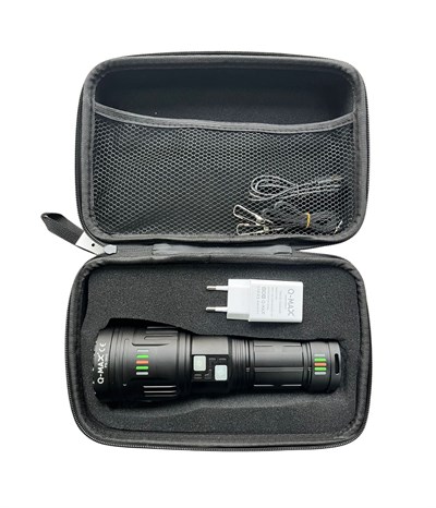 Yek Outdoor Q-Mmax 70W | 7000 Lümen | Zoomlu Profesyonel Avcı El Feneri - Şarjlı