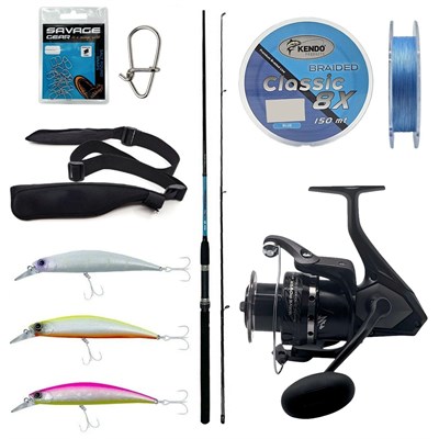 Yek Outdoor Spin Olta Seti Okuma G-Power Spin 9 270cm 7-35 gr 2 Parça Spin Kamışı&Okuma Wave Power WP-3000A1 Olta Makinesi