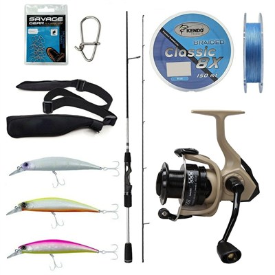 Yek Outdoor Spin Olta Seti Okuma Helios SX Spin 2,70cm 15-45 gr Spin Kamışı&Okuma Outrax OR-4000SGA 1+1BB Olta Makinesi