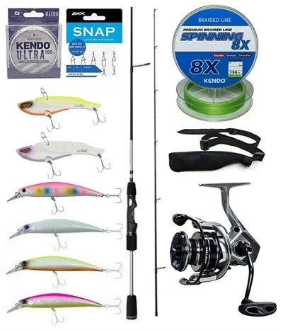 Yek Outdoor Spin Olta Seti Okuma Helios SX Spin 2,70cm 15-45 gr 2 Parça Spin Kamışı&Okuma Safyre 4000A Olta Makinesi