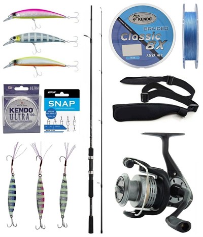 Yek Outdoor Spin Olta Seti Shimano Kamış FX XT Spinning Moderate Fast 2,70m 14-40g 2pc&Okuma Revenger RV-40 FD Olta Makinesi