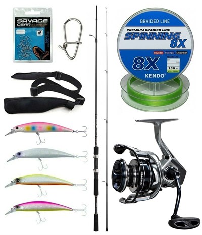 Yek Outdoor Spin Olta Seti Shimano Kamış FX XT Spinning Moderate Fast 2,10m 14-40g 2pc&Okuma Safyre 2500A Olta Makinesi
