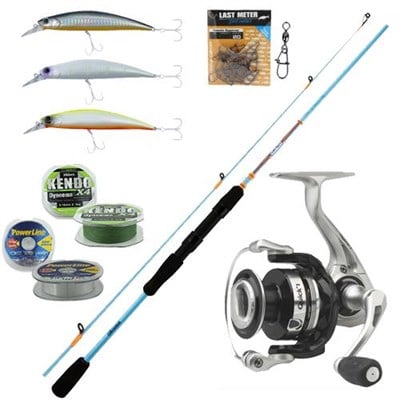 Yek Outdoor Spin Seti Okuma Fuel Spin 2,74 cm 7-30 gr 2 Parça Spin Kamışı & Dam Quick 1 2000 Fd 3+1 bb Olta Makinesi