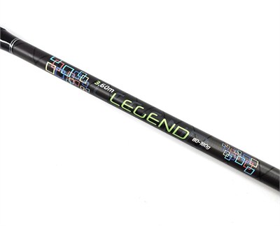 Yek Outdoor Surf Olta Seti Kendo Legend 3.90m 80-180gr Olta Kamışı&Okuma Acuador ACU-4000A Olta Makinesi