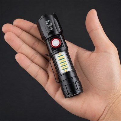 Yek Outdoor WS-2828 Çok Fonksiyonlu Led Şarjlı El Feneri 1000 Lümen
