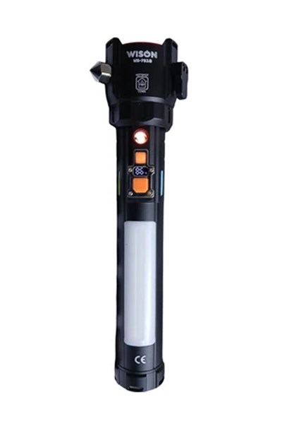 Yek Outdoor WS-7510 Profesyonel Şarjlı El Feneri – 40W | 4000 Lümen | Çok Fonksiyonlu