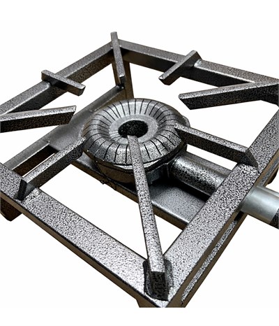 Yek Outdoor Yüksek Isılı Kare Volkan Ocak 33x33cm - Yer Ocağı 