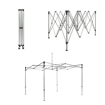 YekOutdoor 3x3 Otomatik Gazebo | Çardak | Gölgelik | Bahçe Kamelyası – Asorti Renk
