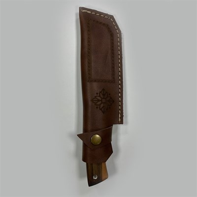 YekOutdoor El Yapımı Deri Kılıflı Kamp & Mutfak Bıçağı