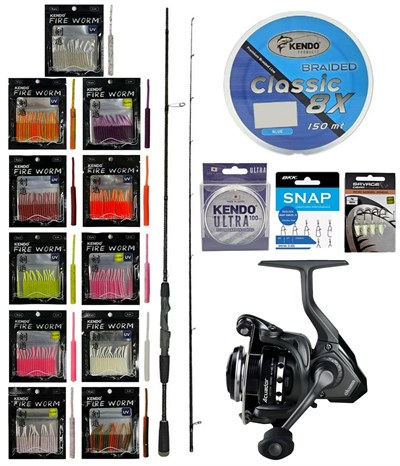 YekOutdoor FireWorm LRF Seti Okuma Epixor LRF Ultra Light Game Spin 213cm 1-8gr 2 Parça Olta Kamışı&Okuma Acuador 2500A Olta Makinesi