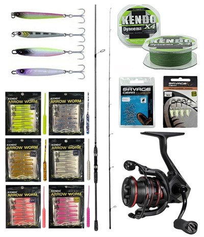 YekOutdoor FireWorm LRF Seti Okuma Wave Up Spin 213cm 1-10gr 2 Parça Olta Kamışı&Okuma Ceymar HD CHD-1000A Olta Makinesi