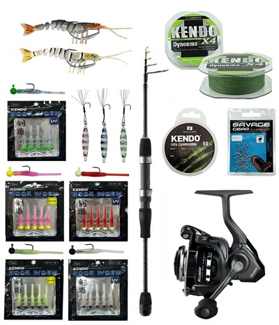 YekOutdoor HookWorm LRF Seti Okuma Lrf-Tele-706UL 212cm 1-8 gr Lrf Kamışı&Okuma Acuador 2500A Olta Makinesi