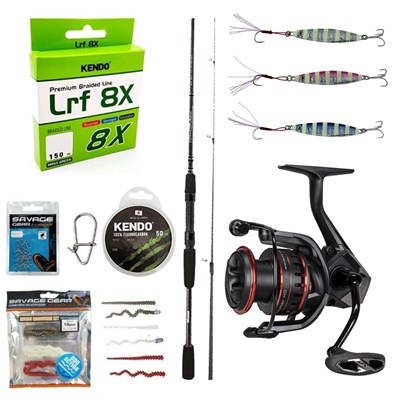 YekOutdoor LRF Olta Seti Okuma Wave Power 213 cm 0-8 gr Lrf Kamışı&Okuma Ceymar HD CHD-2500HA Matt Black 7+1BB Olta Makinesi