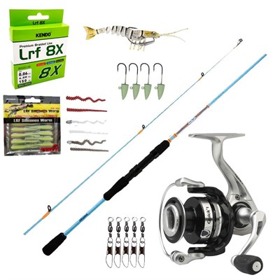 YekOutdoor Okuma LRF Olta Ful Silikonlu Set Okuma Fuel Spin 213 cm 0-8 gr Lrf Kamışı&Dam Quick 1 2000 Fd 3+1 bb Olta Makinesi 