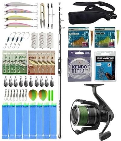 YekOutdoor Pro Olta Seti Okuma Alaris Tele Surf 390 cm 100-200 gr Surf Kamışı&Dam Quick Darkside 4B Spod 7000S Olta Makinesi