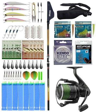YekOutdoor Pro Olta Seti Okuma Savant Surf 420 cm 5 Parça Surf Kamışı&Dam Quick Darkside 4B Spod 7000S Olta Makinesi