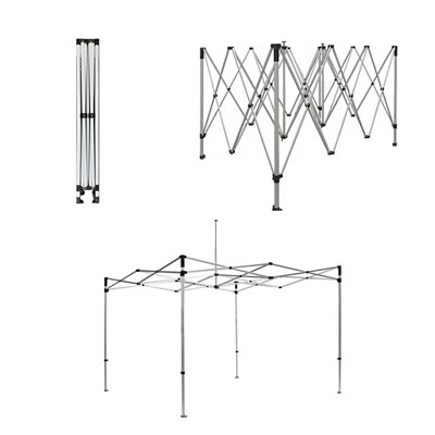 YekOutdoor Profesyonel 3x3 Otomatik Gazebo Çardak İskeleti