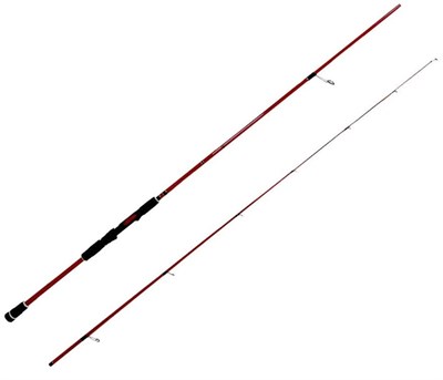 YekOutdoor Profesyonel LRF Seti Okuma Red Spin 76 228 cm 3-15 gr 2 Parça&Okuma Ceymar HD CHD-2500A Matt Black 7+1BB Olta Makinesi