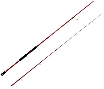 YekOutdoor Silikonlu LRF Seti Okuma Red Spin 76 228 cm 3-15 gr 2 Parça&Okuma Revenger RV-25 FD Olta Makinesi