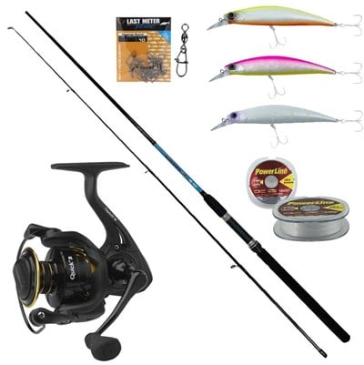 YekOutdoor Spin Seti Okuma G-Power Spin 9 270cm 7-35 gr 2 Parça Spin Kamışı-Dam Quick 3 4000 Fd 9+1 BB Olta Makinesi