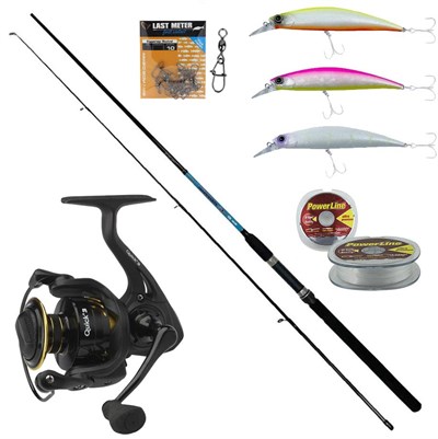 YekOutdoor Spin Seti Okuma G-Power Spin 9 270cm 7-35 gr 2 Parça Spin Kamışı-Dam Quick 3 4000 Fd 9+1 BB Olta Makinesi