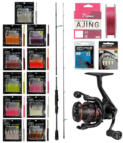 YekOutdoor ULTRA LRF Seti Savage Gear SG2 Ultra Light Game 2.13M 2-10GR &Okuma Ceymar CHD-1000A Olta Makinesi