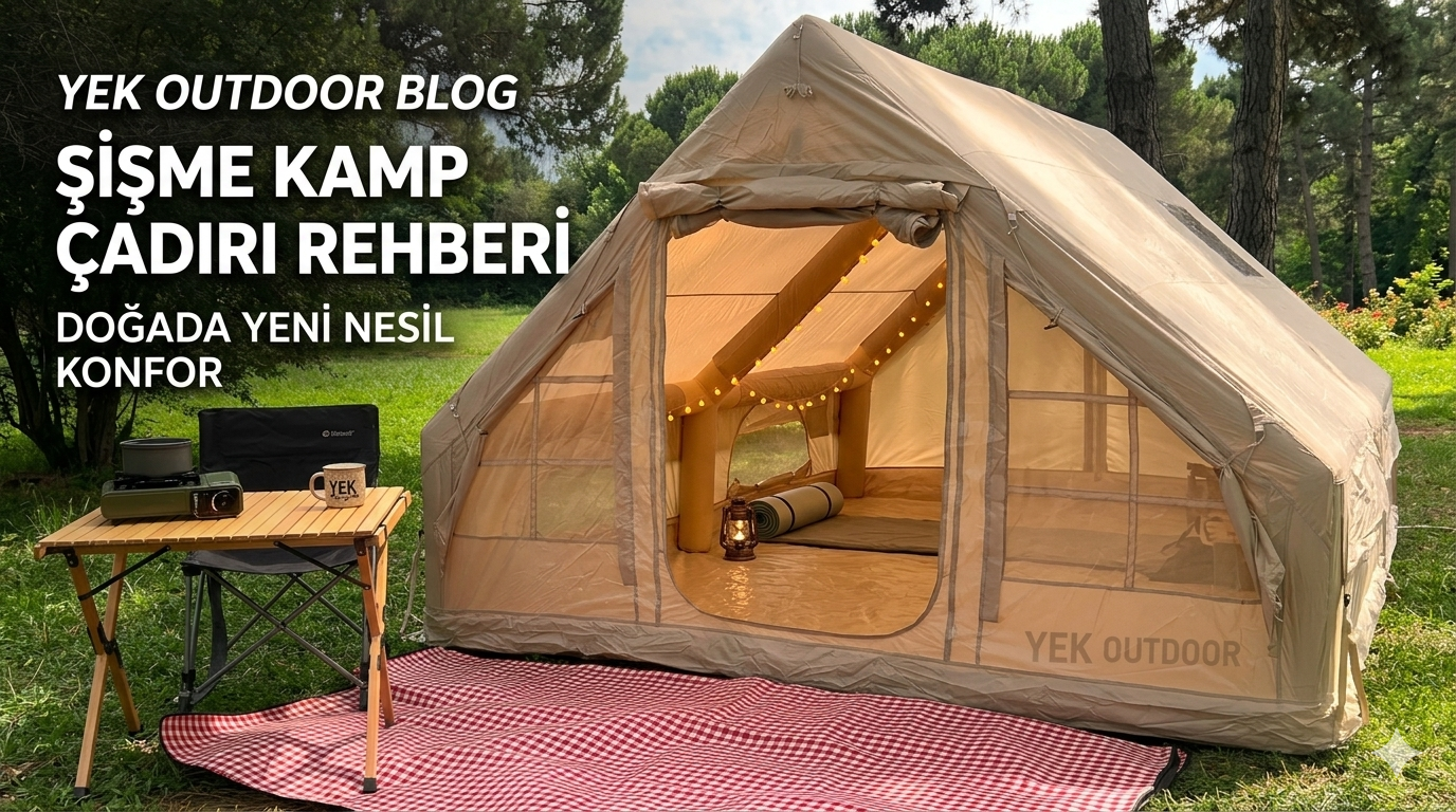 Şişme Kamp Çadırı Nedir? 4 Mevsim Konfor Sunan Yeni Nesil Kamp Deneyimi
