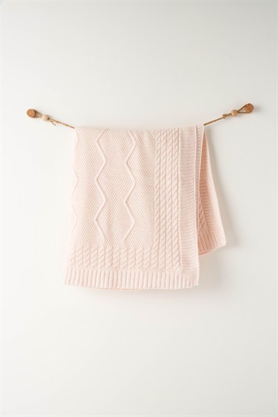 BEBEK TRİKO BATTANİYE KNITTED BLANKET 85X100