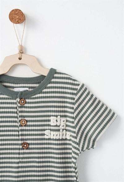 BEBEK TULUM ROMPER  BAMBOO STRIPED