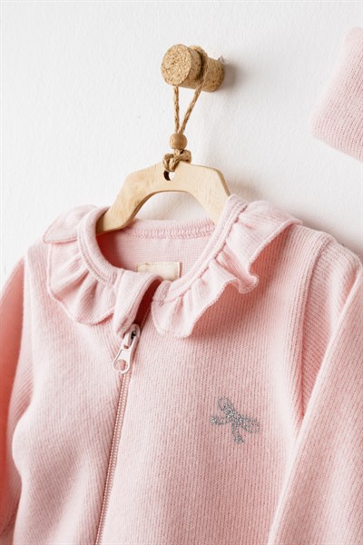 BEBEK TULUM TAKIM ROMPER HAT SET CASUAL