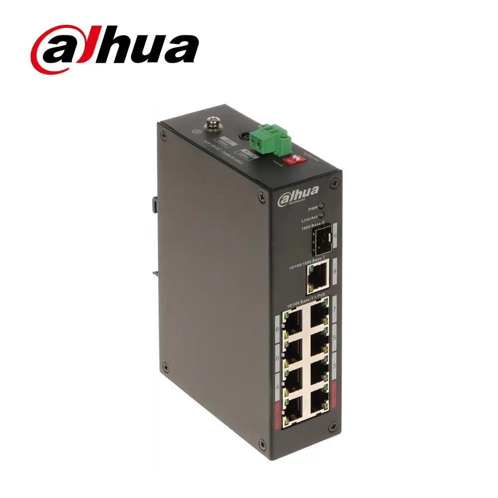 DAHUA PFS3110-BET-96 1GE UPLİNK + 1XSFP ENDÜSTRİYEL 8 PORT POE SWITCH (96W)