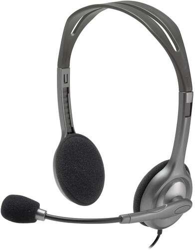 LOGİTECH H110 3.5MM KABLOLU STEREO KULAKLIK