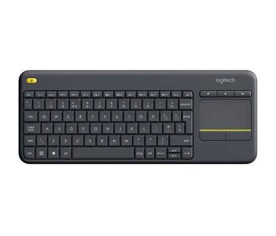 LOGİTECH K400 PLUS KABLOSUZ DOKUNMATİK YÜZEYLİ TRÜKÇE Q TV KLAVYESİ USB SİYAH (920-007149)