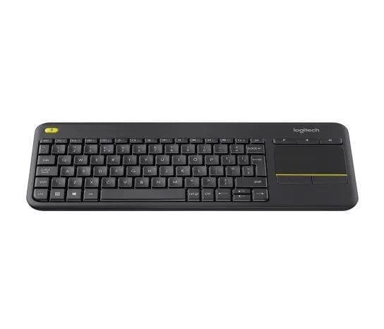 LOGİTECH K400 PLUS KABLOSUZ DOKUNMATİK YÜZEYLİ TRÜKÇE Q TV KLAVYESİ USB SİYAH (920-007149)