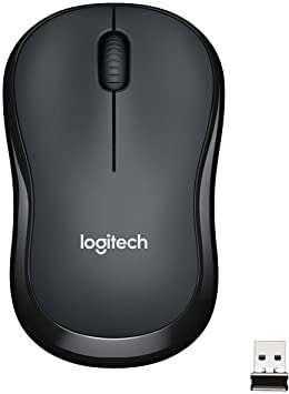 LOGİTECH M220 SILENT TOUCH OPTİK KABLOSUZ MOUSE SİYAH (910-004878)
