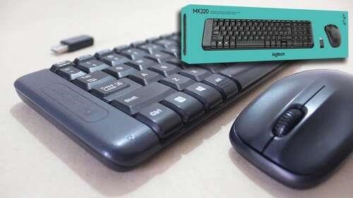LOGİTECH MK220 KOMPAKT KABLOSUZ KLAVYE VE MOUSE SET (920-003163)