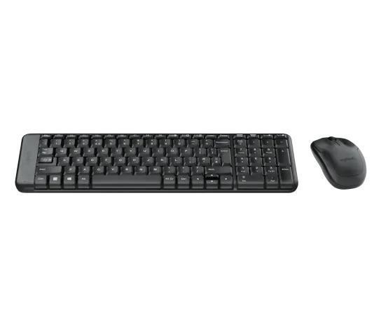LOGİTECH MK220 KOMPAKT KABLOSUZ KLAVYE VE MOUSE SET (920-003163)