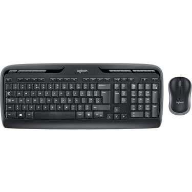 LOGİTECH MK330 KABLOSUZ TÜRKÇE Q KLAVYE VE MOUSE SETİ SİYAH (920-003988)