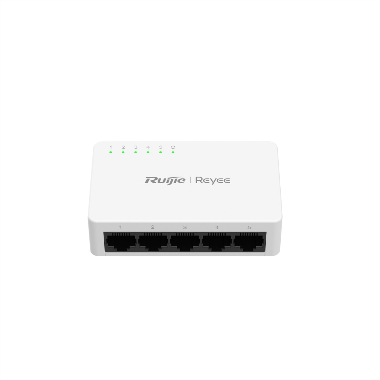 RUIJIE REYEE RG-ES05F 5 PORT 10/100 YONETILEMEZ DESKTOP SWITCH PLASTİK KASA