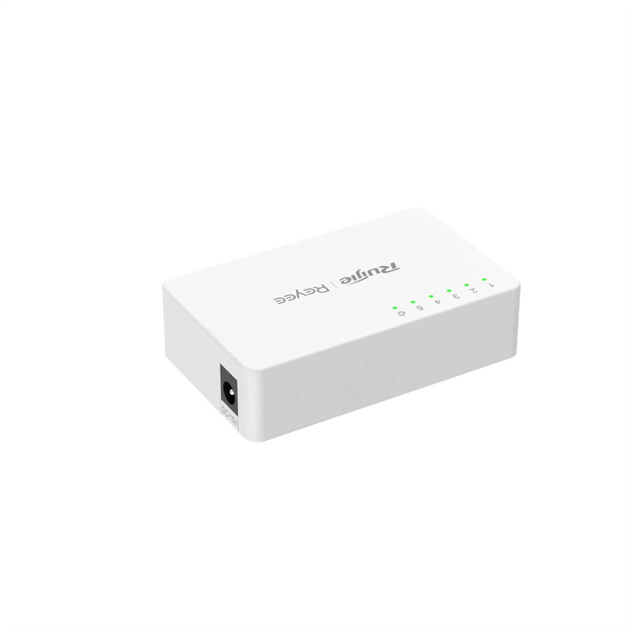 RUIJIE REYEE RG-ES05F 5 PORT 10/100 YONETILEMEZ DESKTOP SWITCH PLASTİK KASA