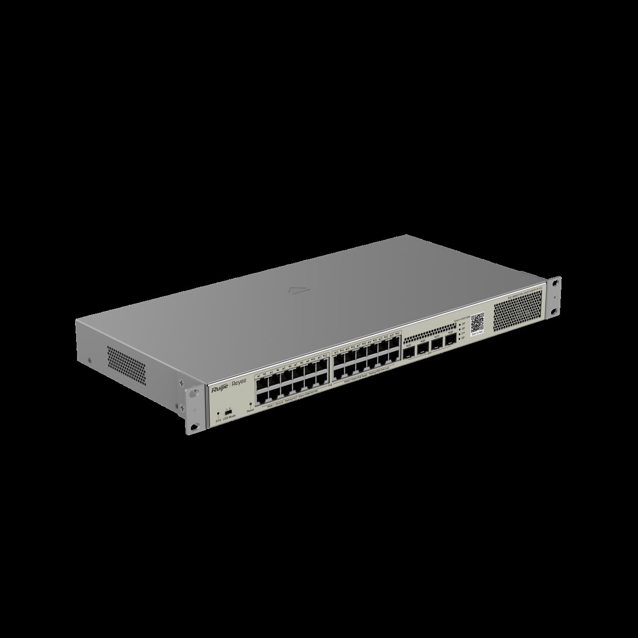 RUIJIE REYEE RG-NBS3100-24GT4SFP-P 24 PORT 10/100/1000 24 PORT POE 4 X SFP 370 WATT YONETILEBILIR RACK MOUNT SWITCH