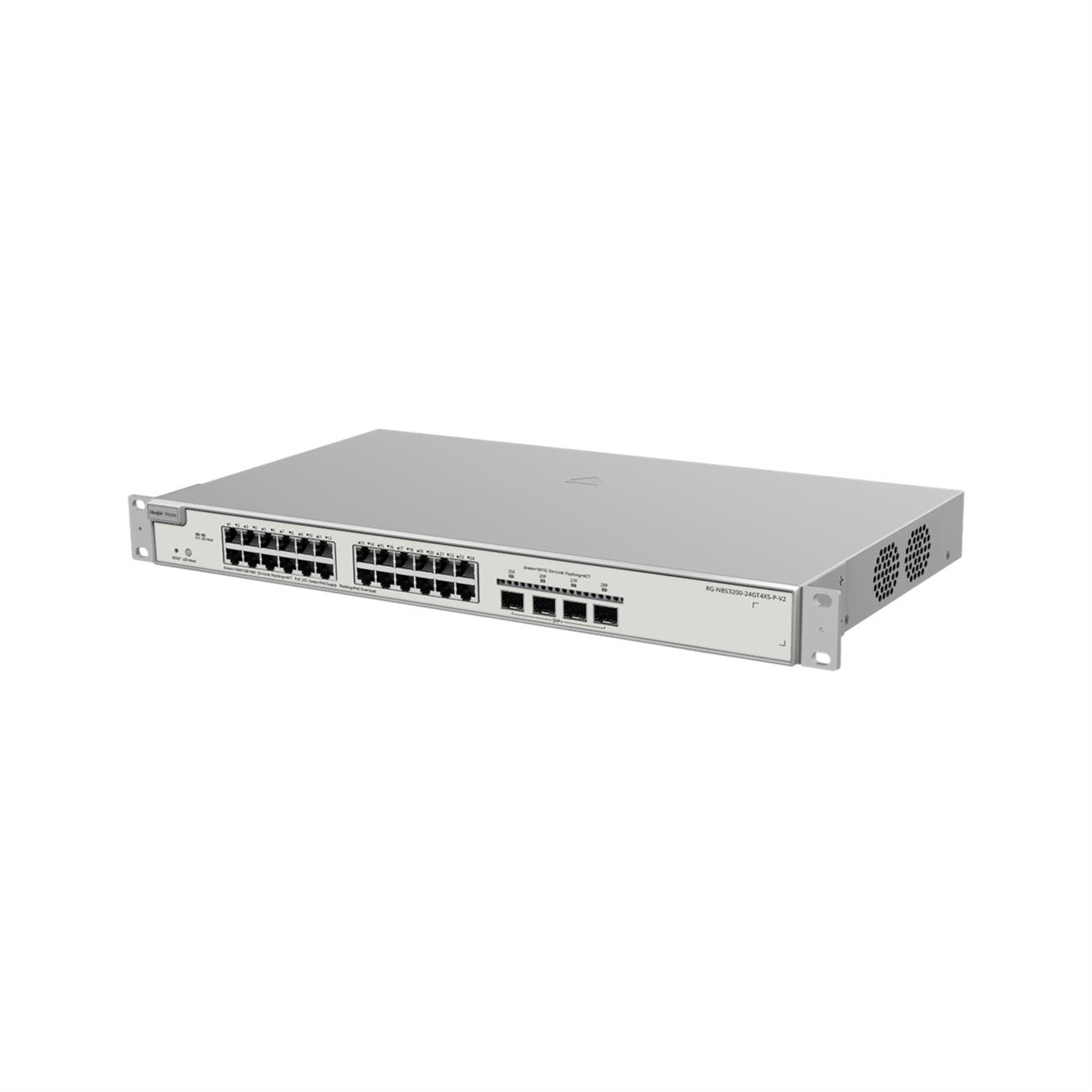 RUIJIE RG-NBS3200-24GT4XS-P-V2 24 PORTLU 10/100/1000 GİGABİT L2 YÖNETİLEBİLİR SWITCH 4*10GXFP 24 PORT POE (370W)