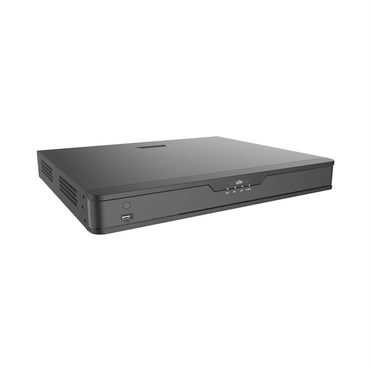 UNV NVR302-16S2-P16 16 KANAL 16 PORT POE  NVR KAYIT CİHAZI