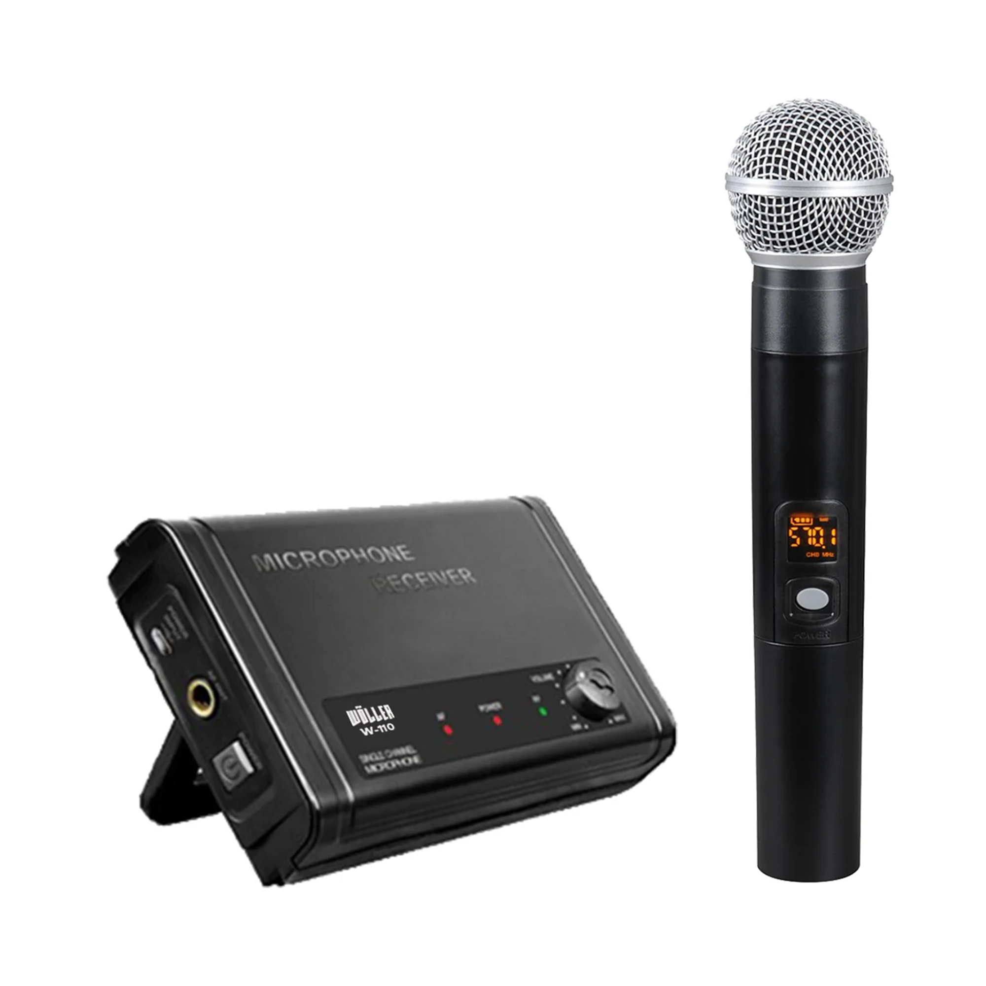 WÖLLER W-110E TEK EL UHF TELSİZ MİKROFONU