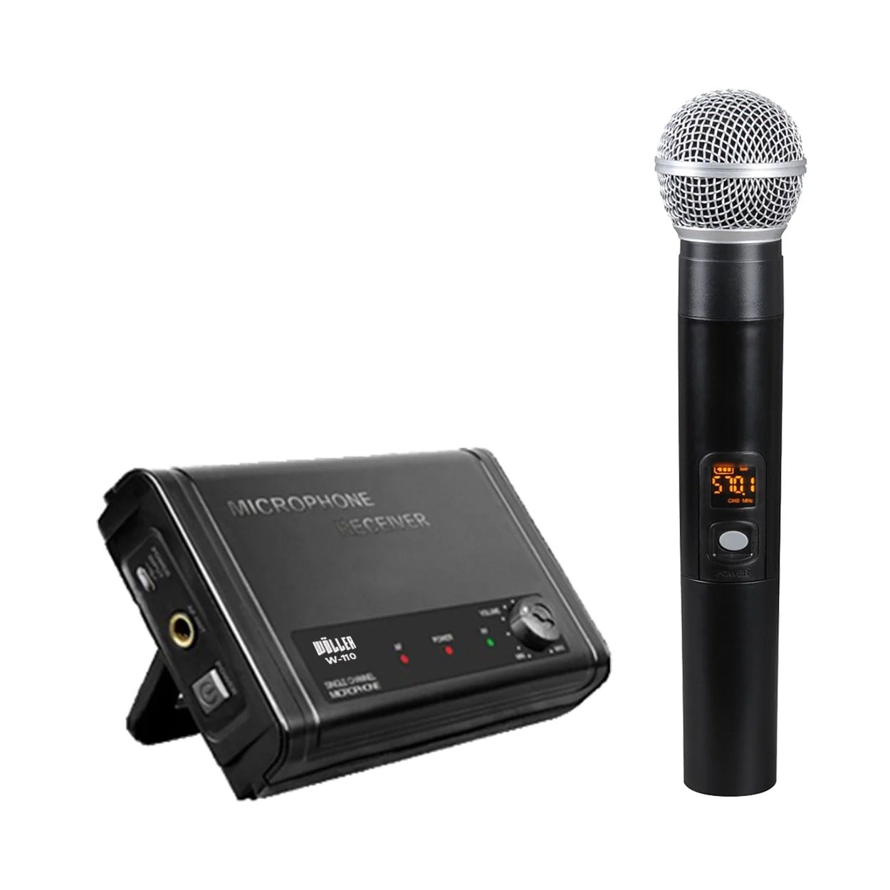 WÖLLER W-110E TEK EL UHF TELSİZ MİKROFONU