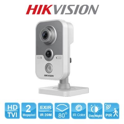 HIKVISION DS-2CE38D8T-PIR 2 MP 2.8MM SABİT LENSLİ IR CUBE KAMERA